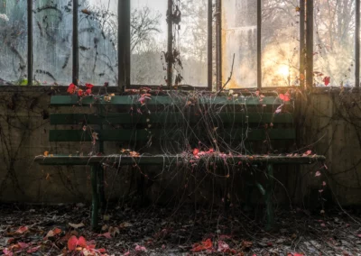 Banc Fleurie Photo urbex architecture Nicolas Pluquet